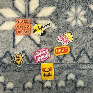 Set of 6 cute rubber charms for Croc